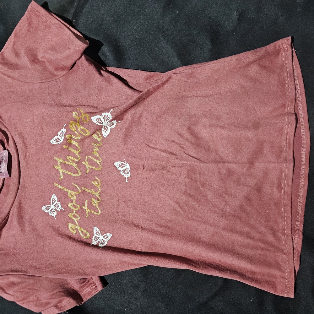 Women's Mauve Graphic Tee